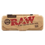 Pachet metalic pentru foite rulat tutun RAW Classic Paper Case Tin 1 1/4